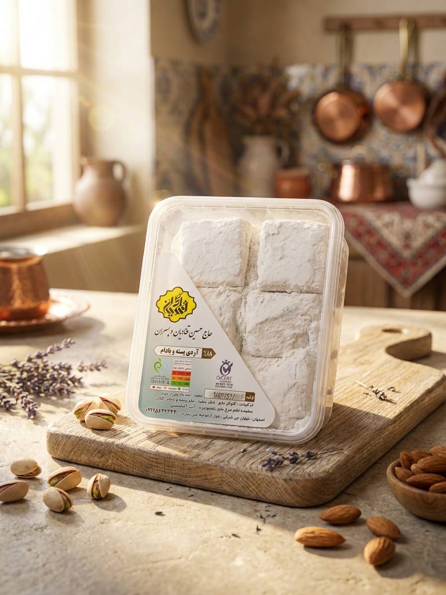 گز آردی و پسته و بادام ٪۱۸
