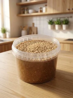 معجون مغزدار عسلی ۴۰۰گرم