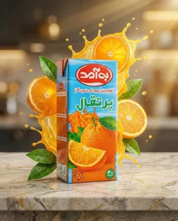 آبمیوه تتراپک ۲۰۰ccبه آمد